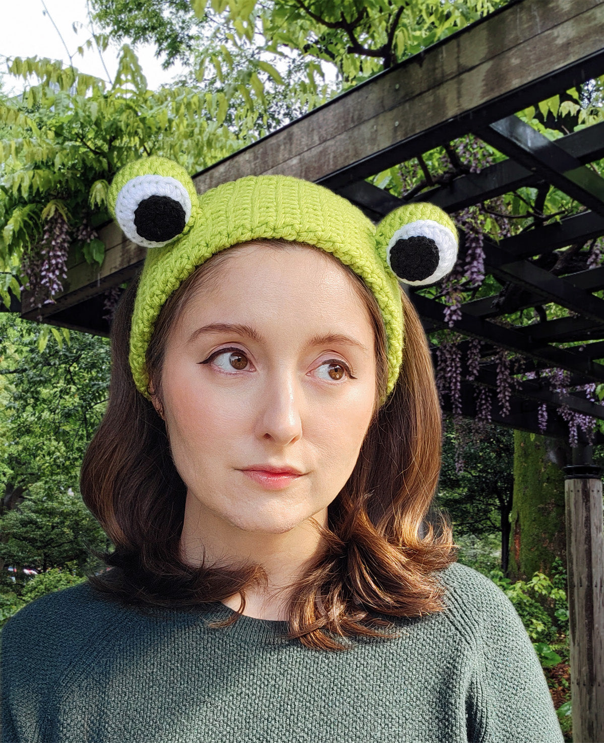 Crochet Pattern: Froggy Headband