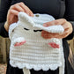 Crochet Pattern: Ghost Cat Crossbody Bag