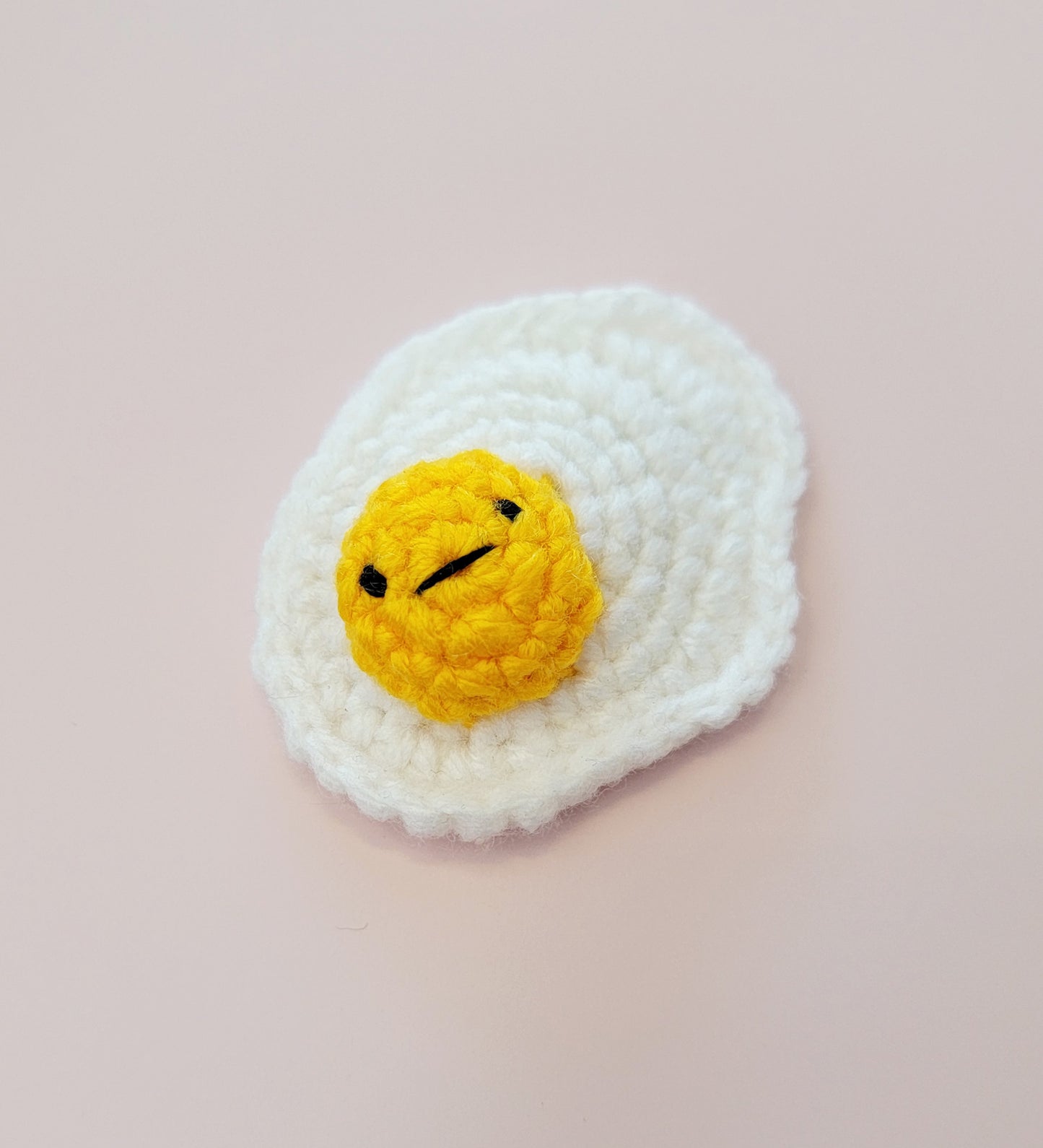 Crochet Pattern: Egg Hair Clip