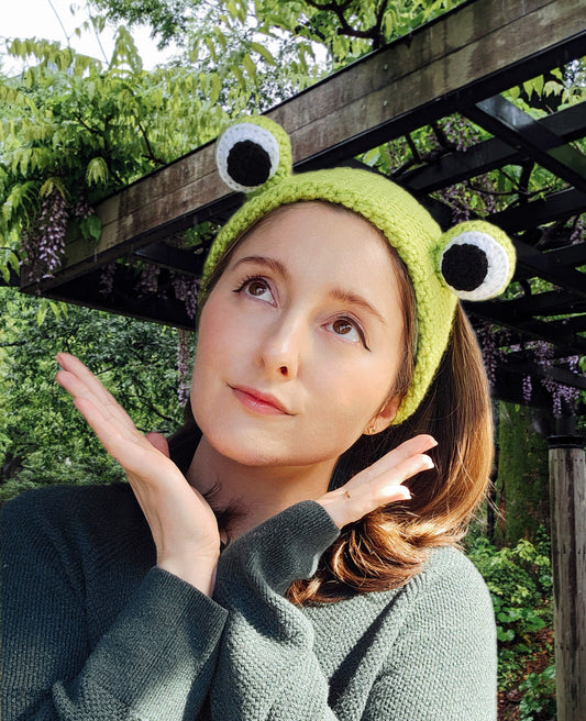 Crochet Pattern: Froggy Headband