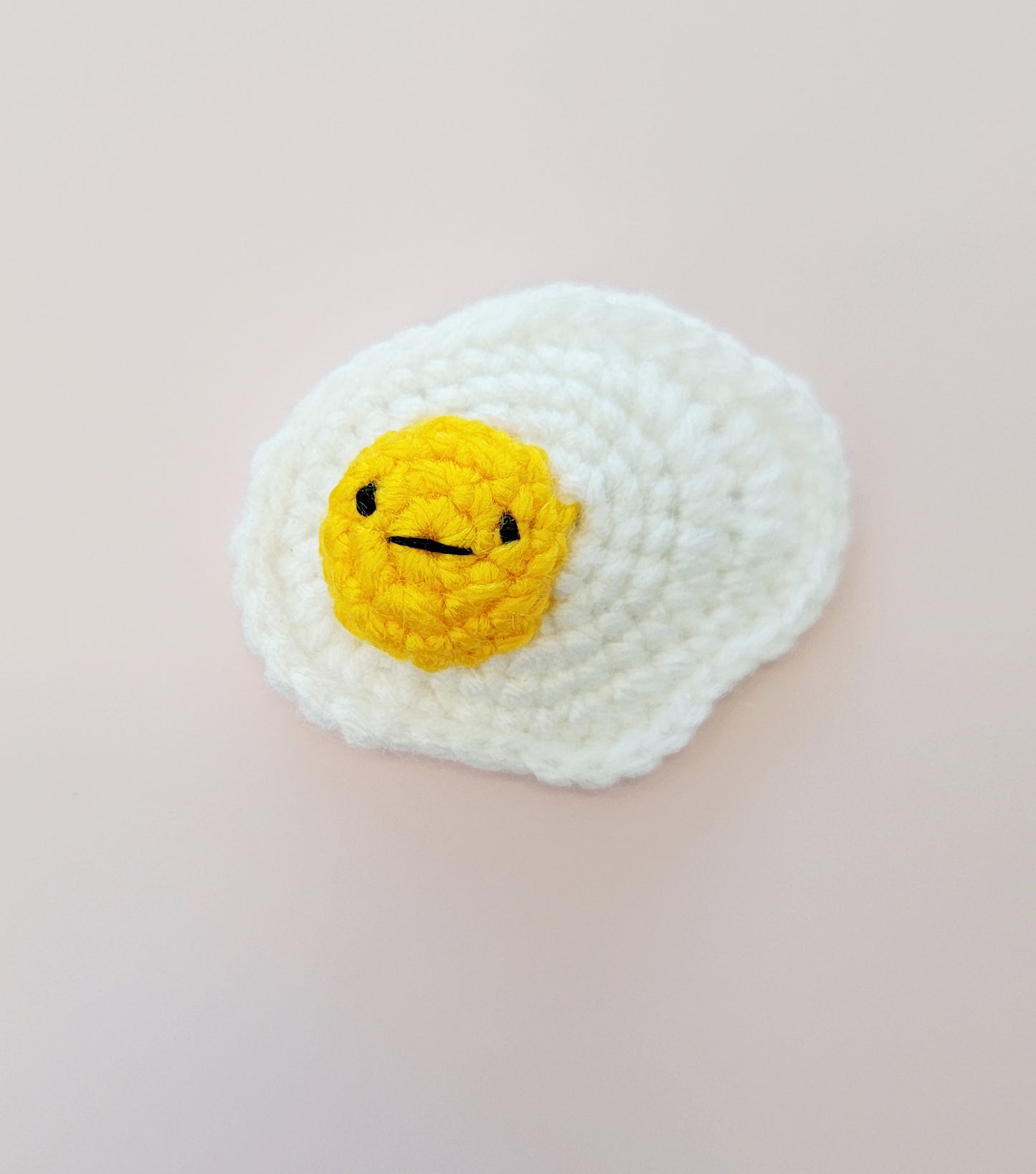 Crochet Pattern: Egg Hair Clip