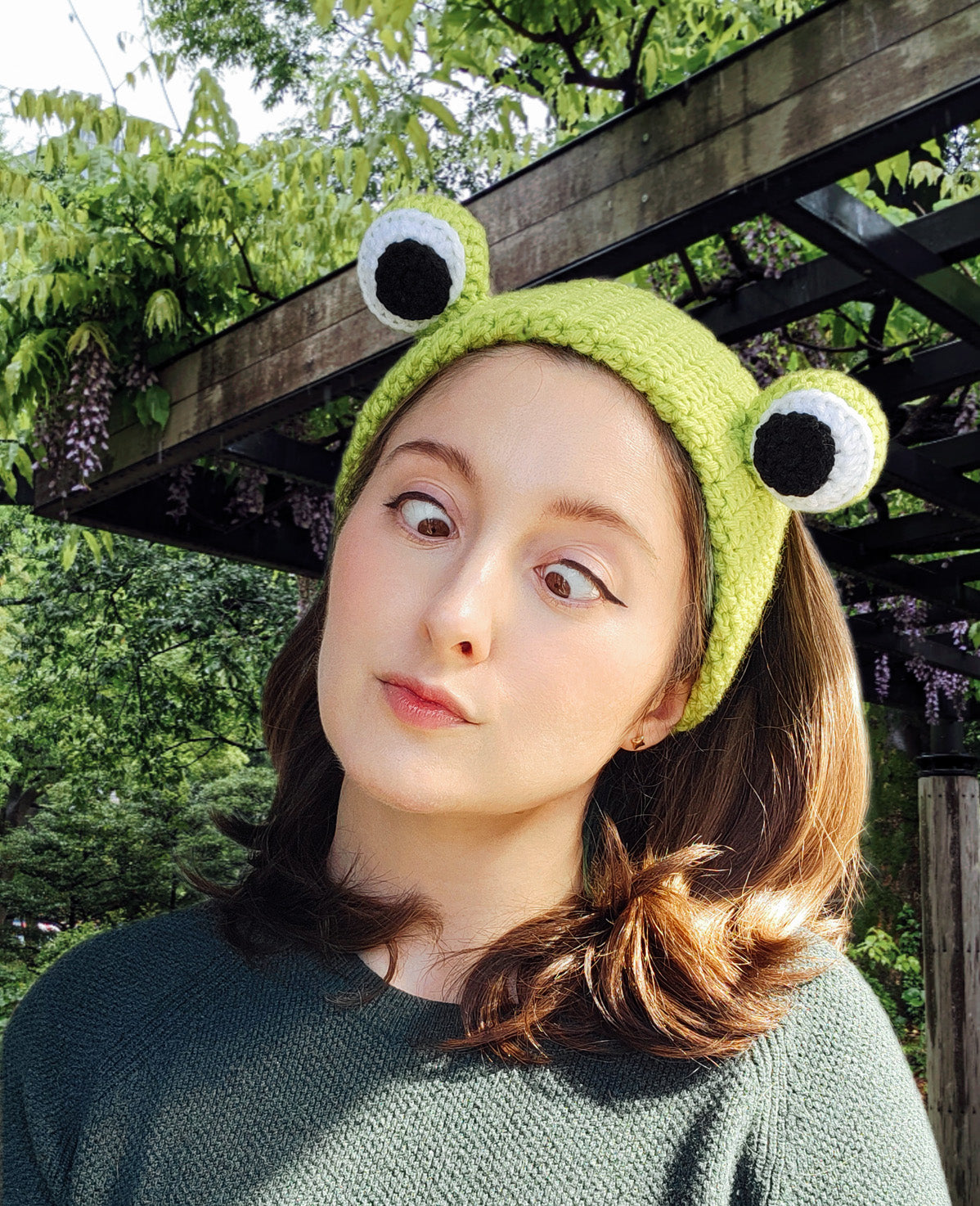 Crochet Pattern: Froggy Headband