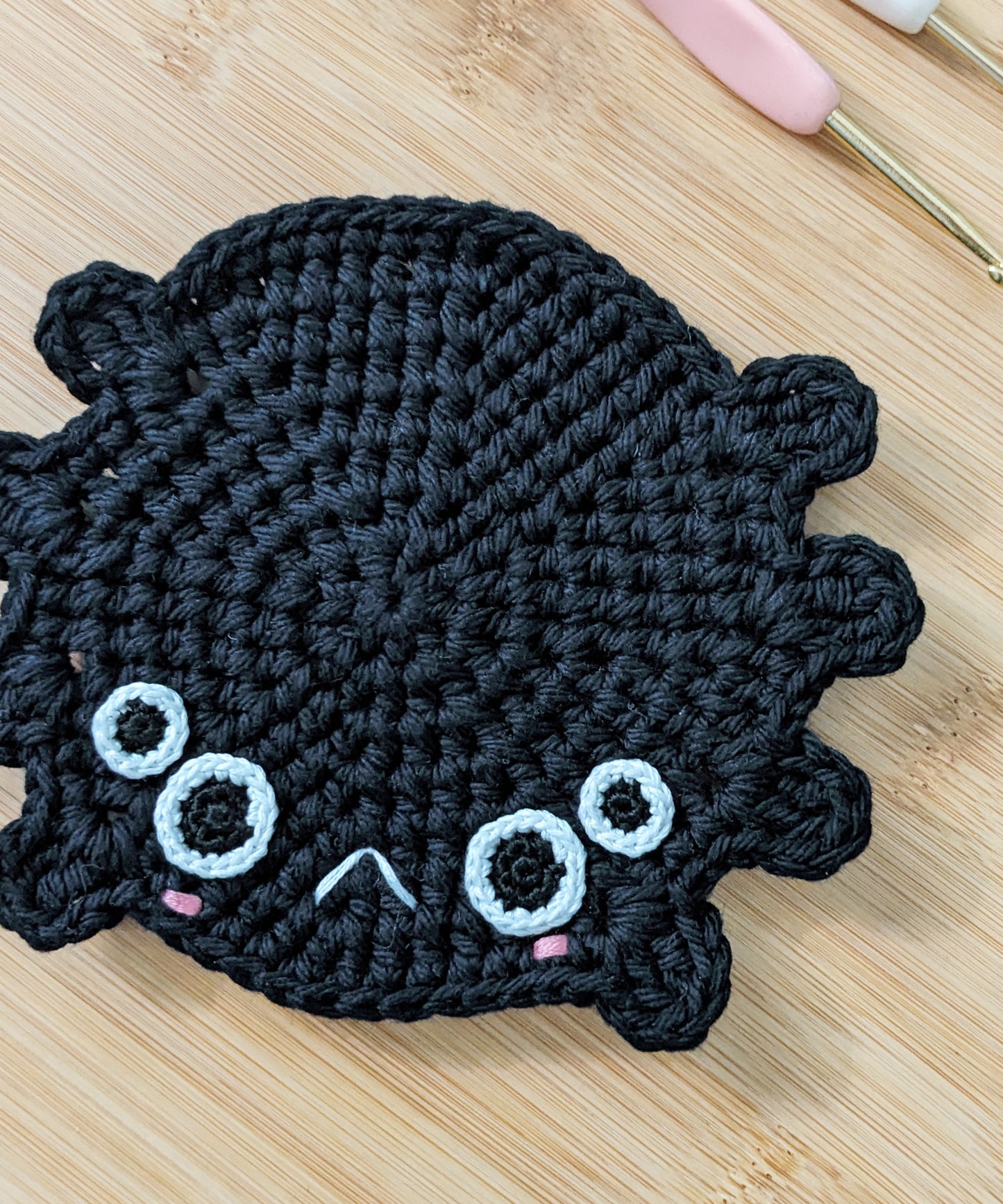 Crochet Pattern: Chonky Spider Coaster