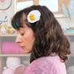 Crochet Pattern: Egg Hair Clip