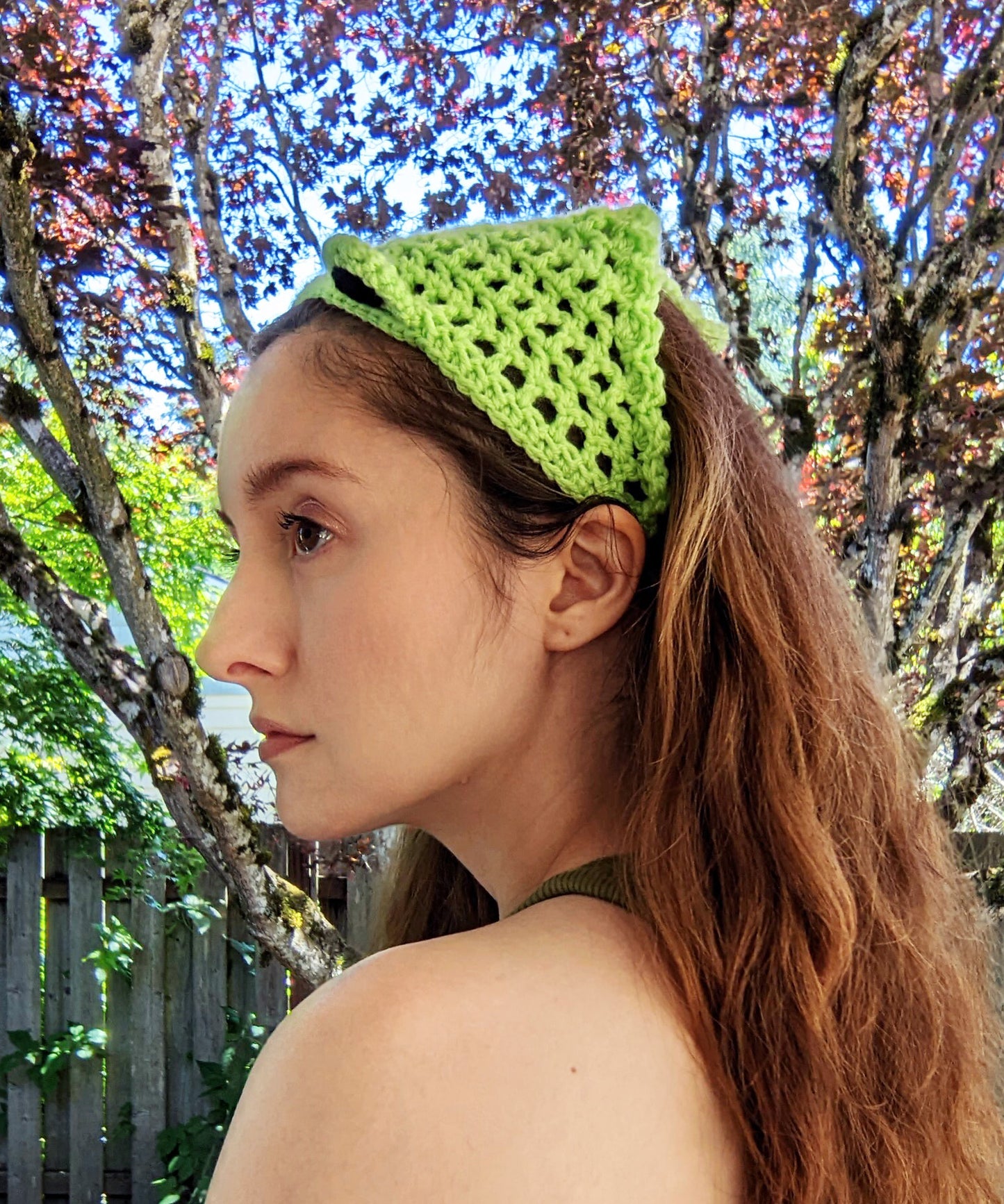 Crochet Pattern: Froggy Bandana