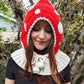 Crochet Pattern: Mushroom Balaclava Hood