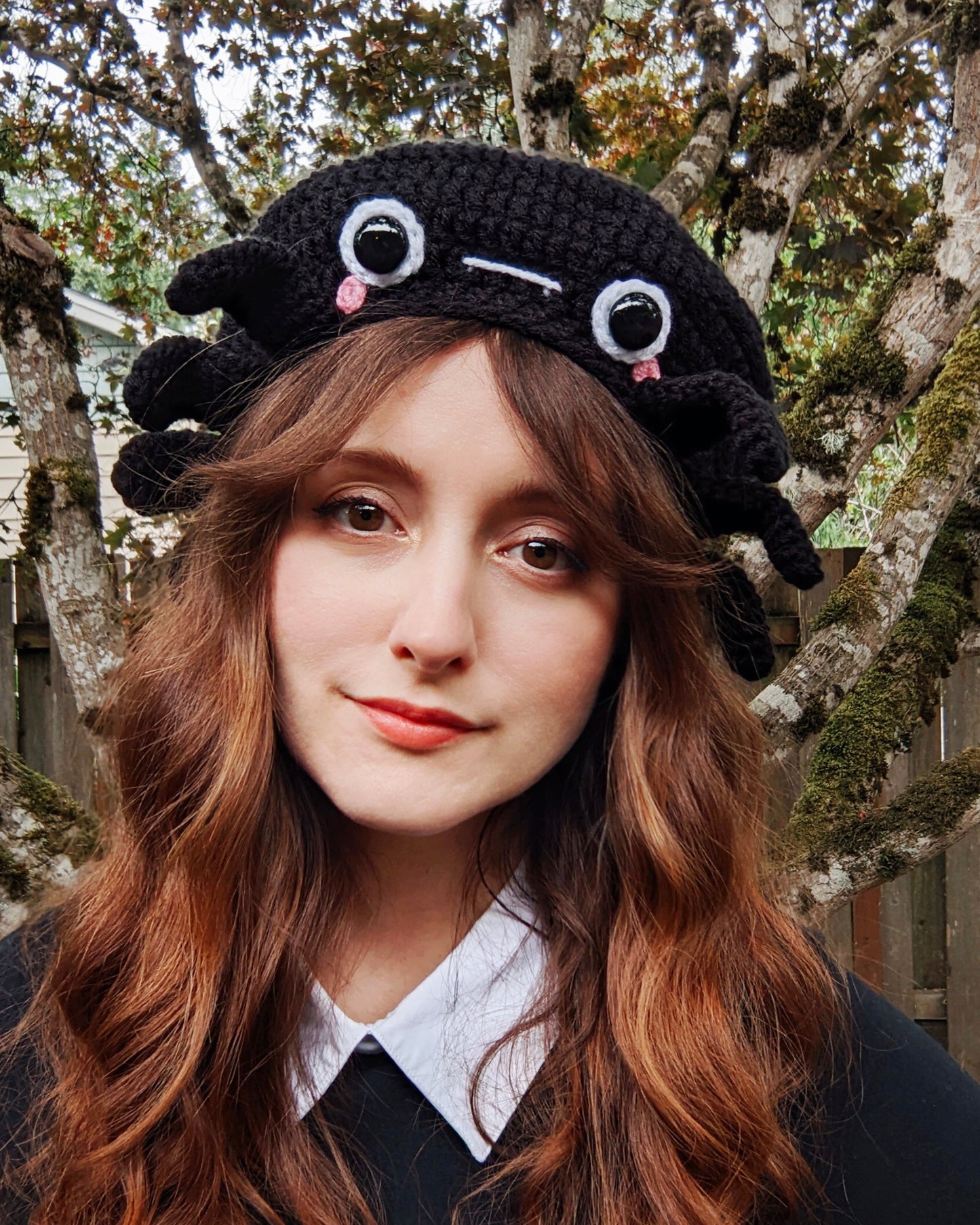 Crochet Pattern: Spider Beret Hat