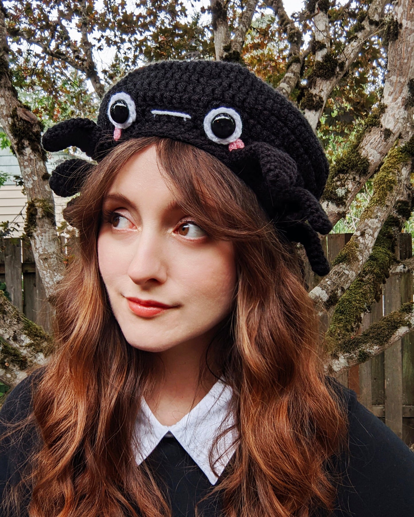 Crochet Pattern: Spider Beret Hat