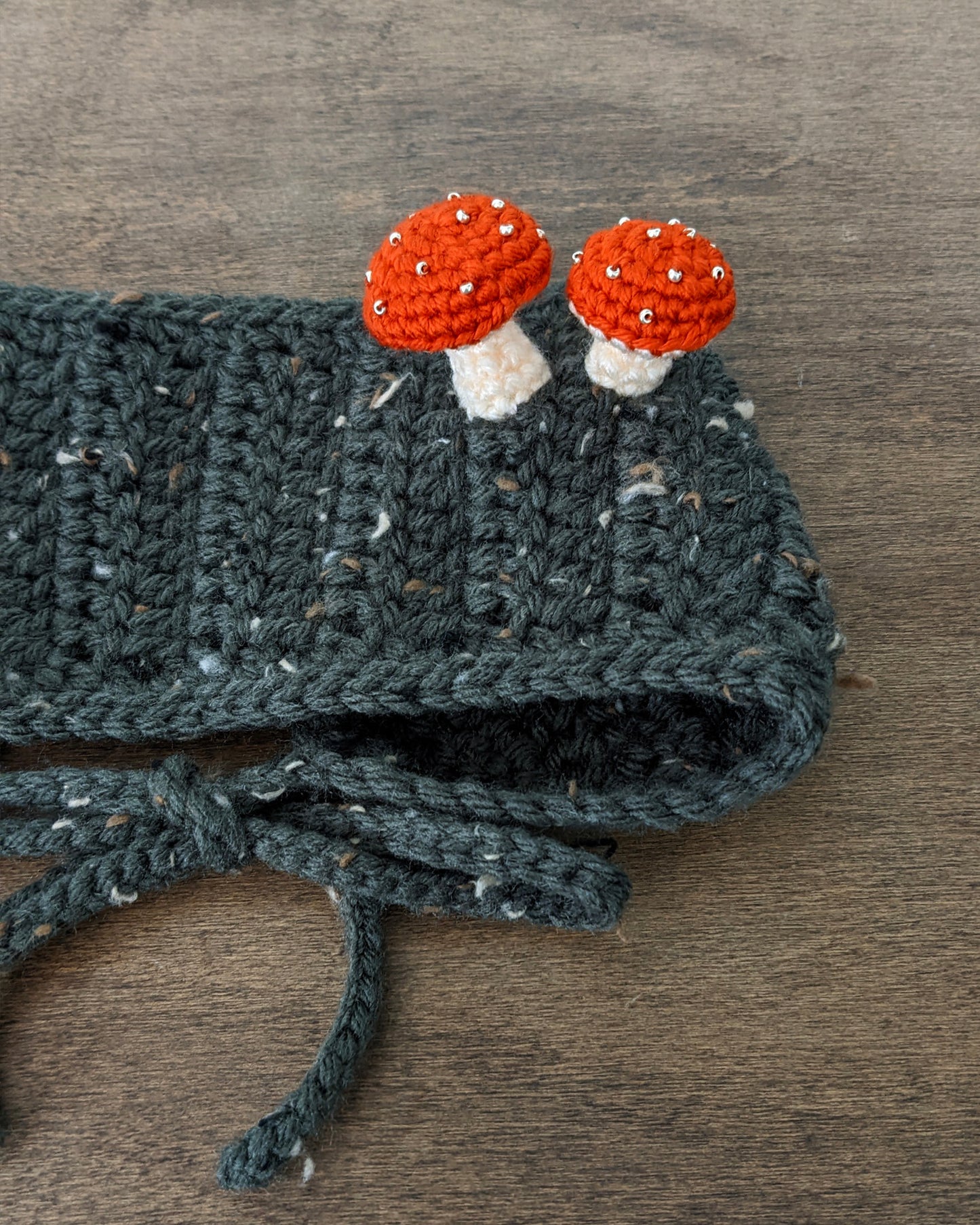 Crochet Pattern: Mini Mushrooms Headband