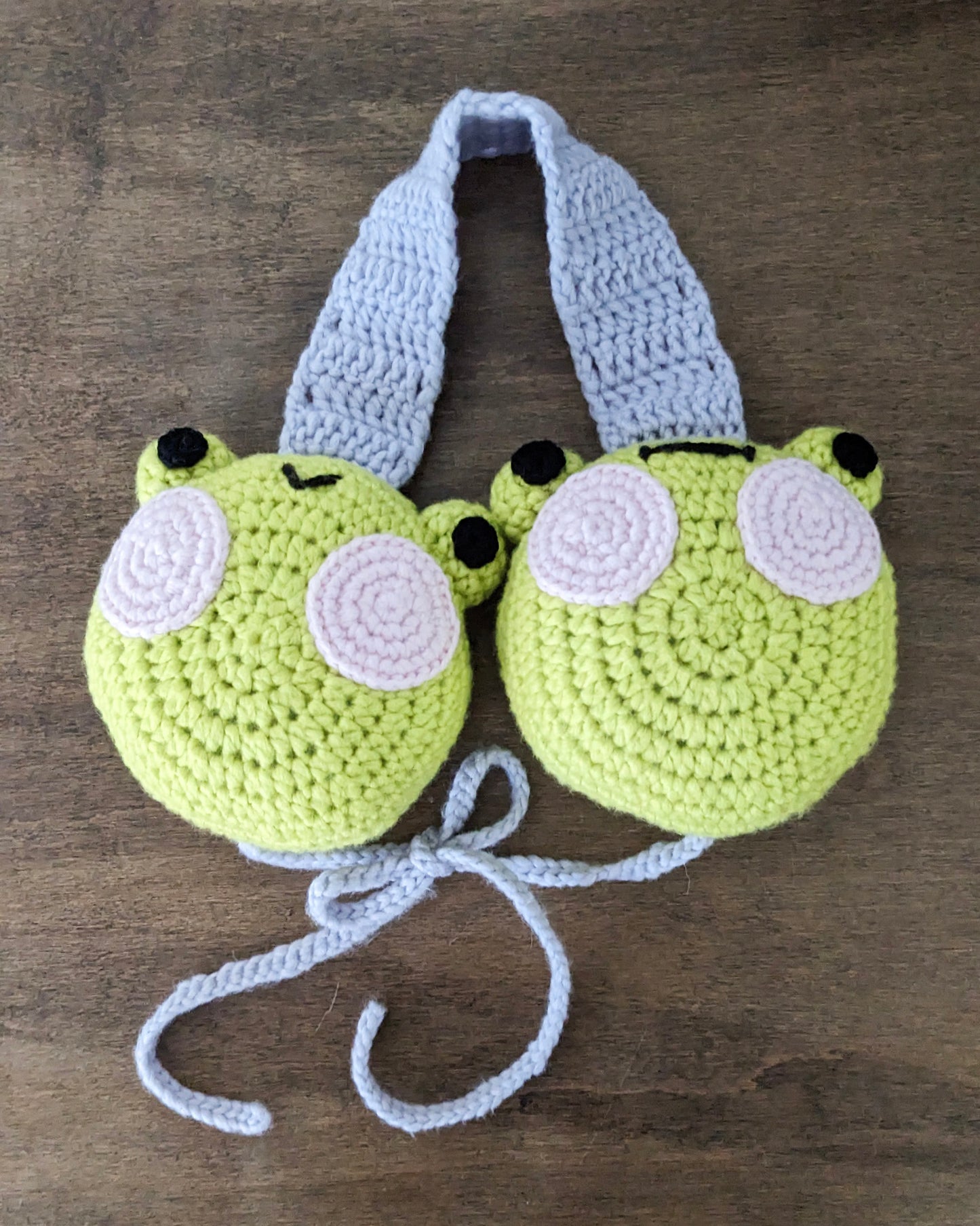 Crochet Pattern: Froggy Earmuffs