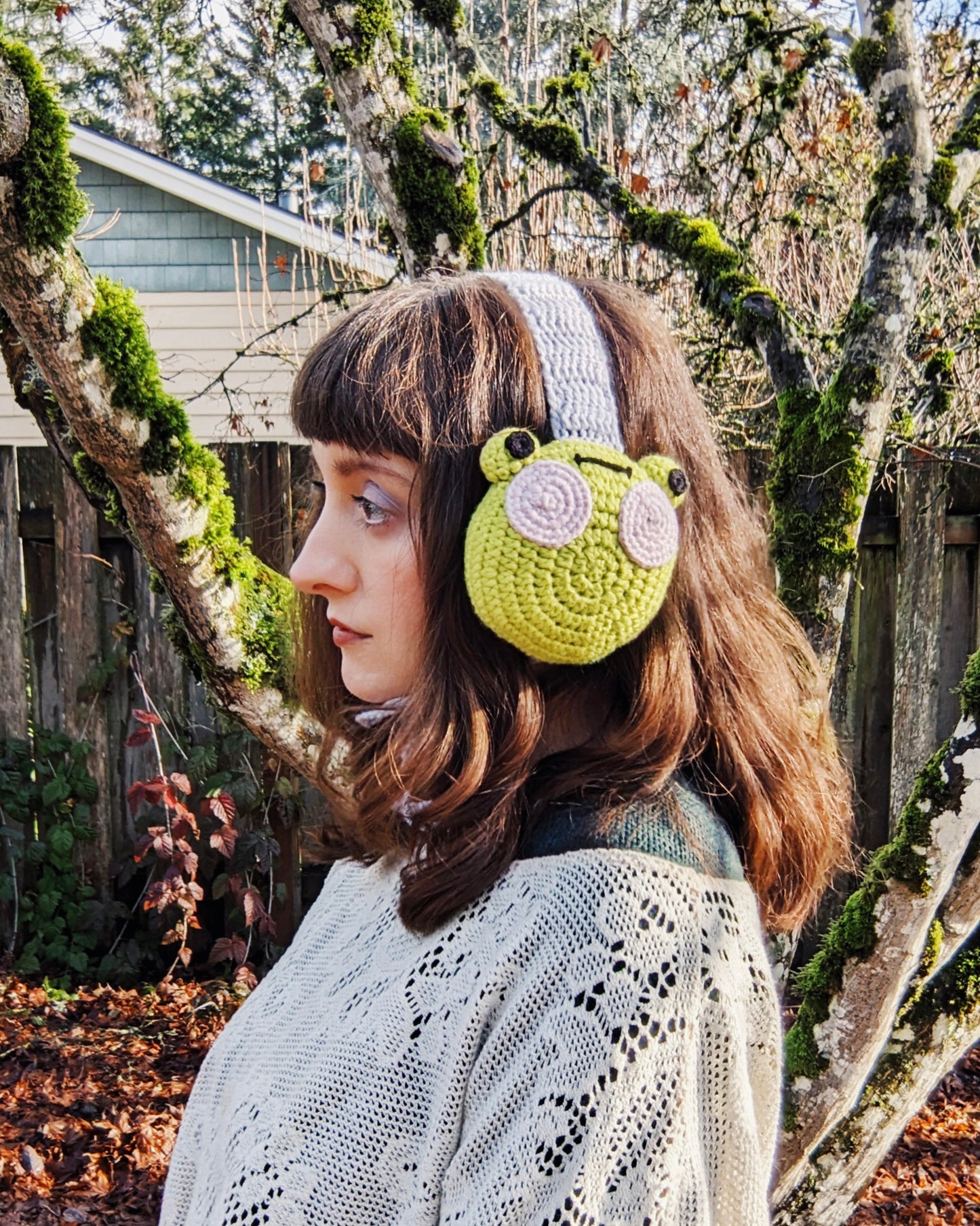 Crochet Pattern: Froggy Earmuffs