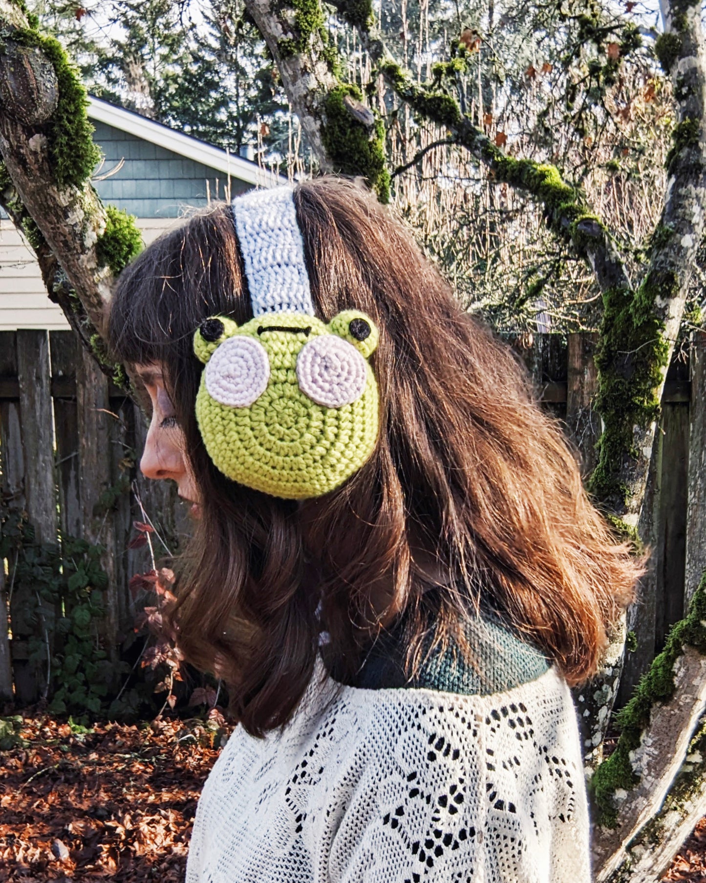 Crochet Pattern: Froggy Earmuffs