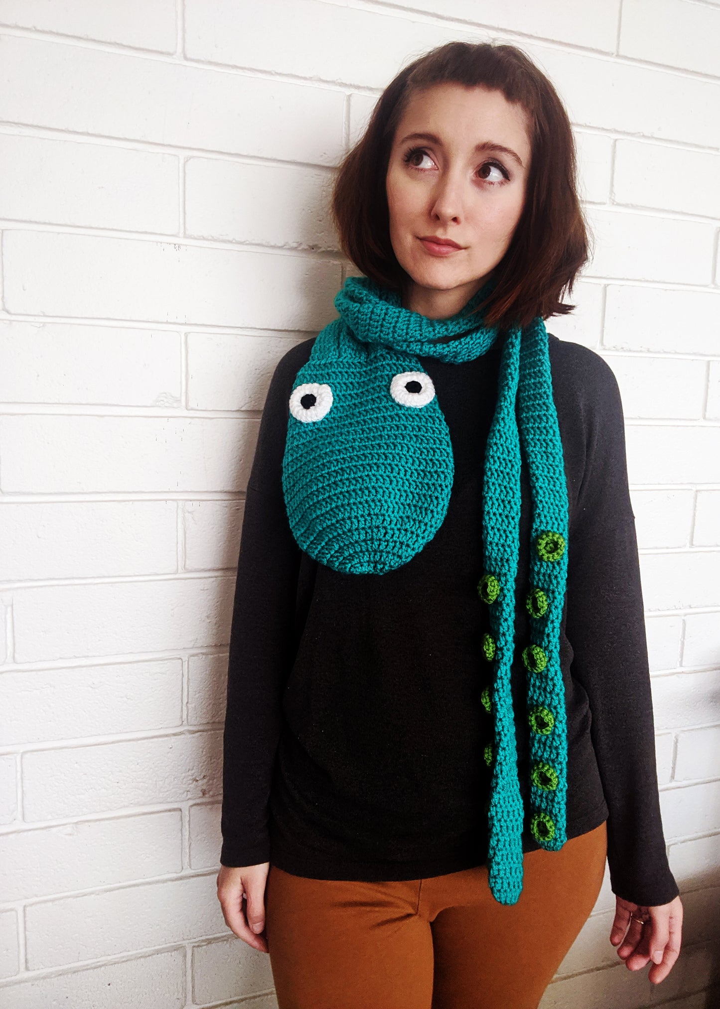 Crochet Pattern: Octopus Scarf