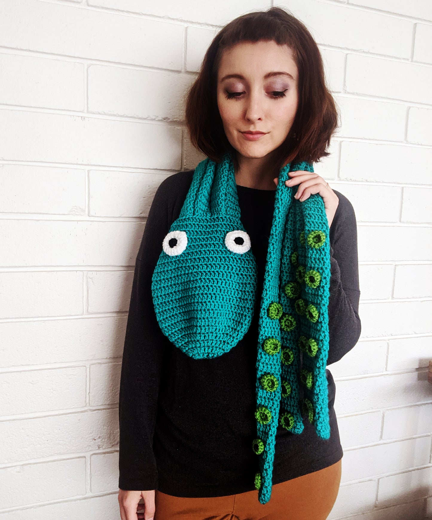 Crochet Pattern: Octopus Scarf