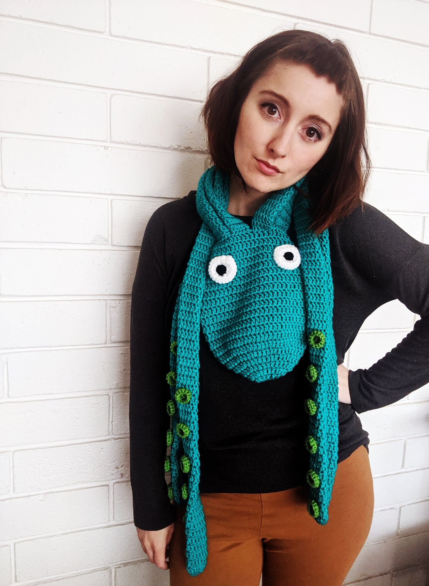 Crochet Pattern: Octopus Scarf