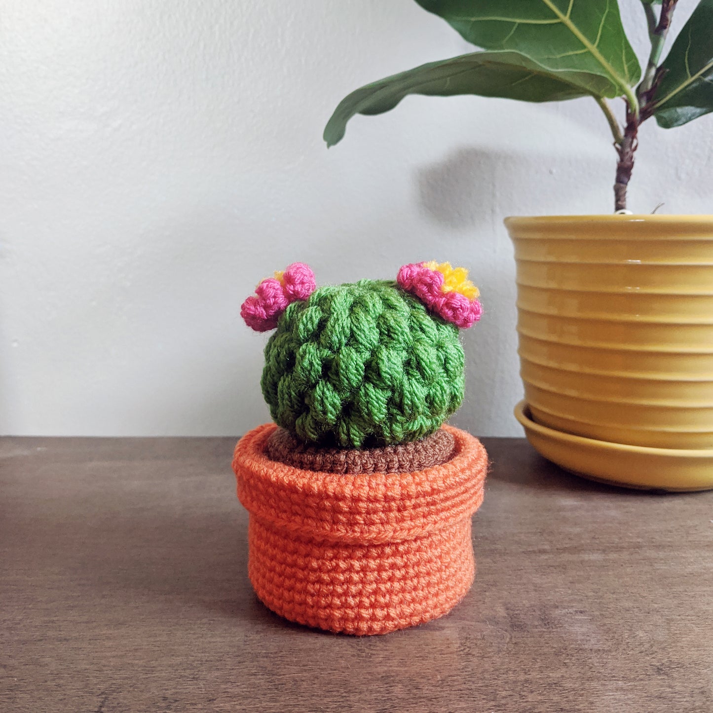 Crochet Pattern: Cactus Trinket Box