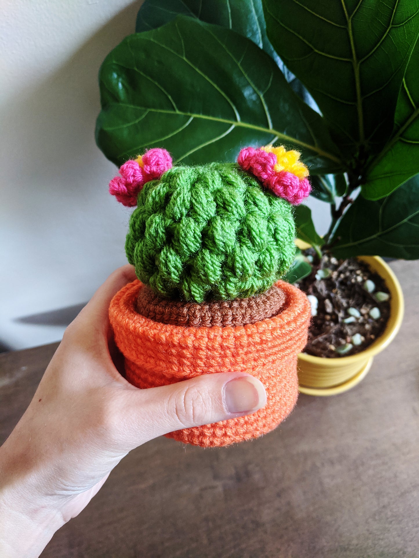 Crochet Pattern: Cactus Trinket Box