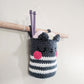 Crochet Pattern: Hanging Cat Basket