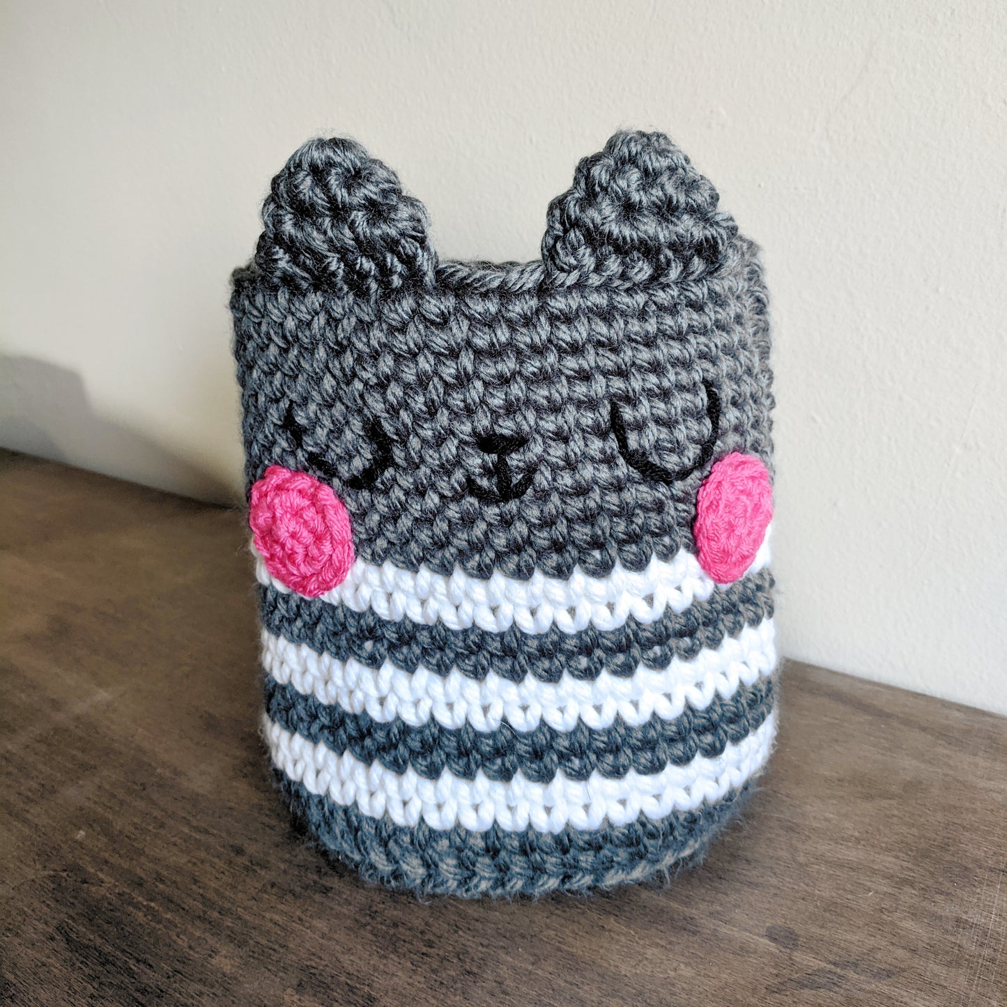 Crochet Pattern: Hanging Cat Basket