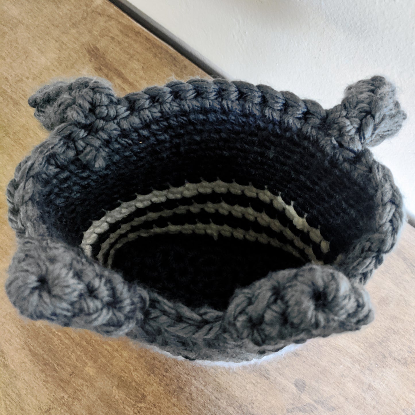 Crochet Pattern: Hanging Cat Basket