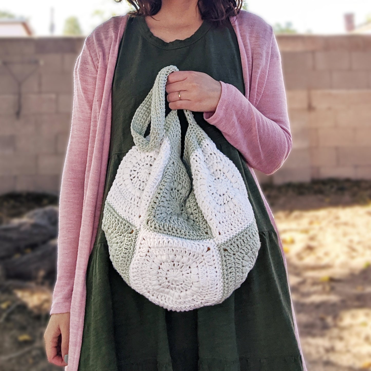 Crochet Pattern: Patchwork Bag