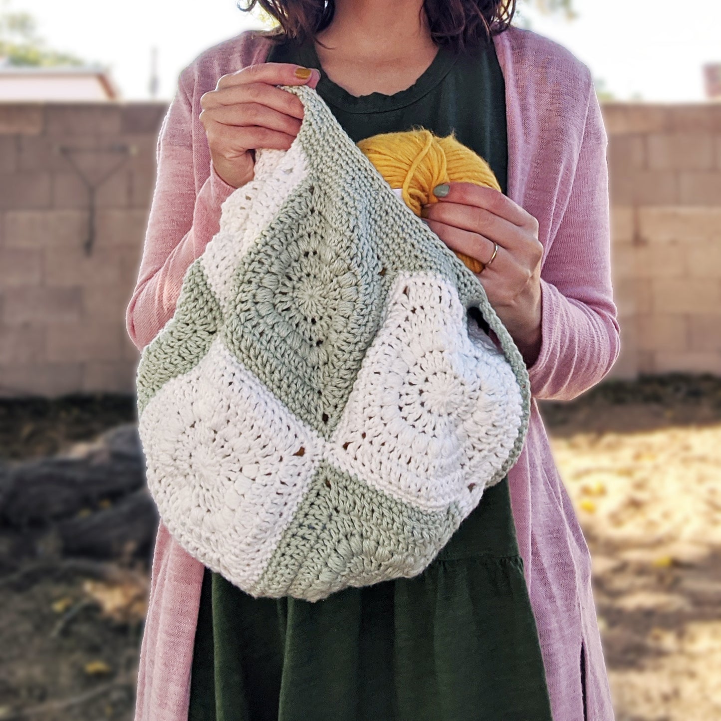 Crochet Pattern: Patchwork Bag