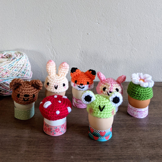 Crochet Pattern: Woodland Easter Egg Covers