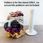Crochet Pattern: Scrunchie Holder