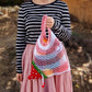 Crochet Pattern: Strawberry Travel Bag