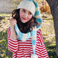 Crochet Pattern: Striped Elf Hat Scarf