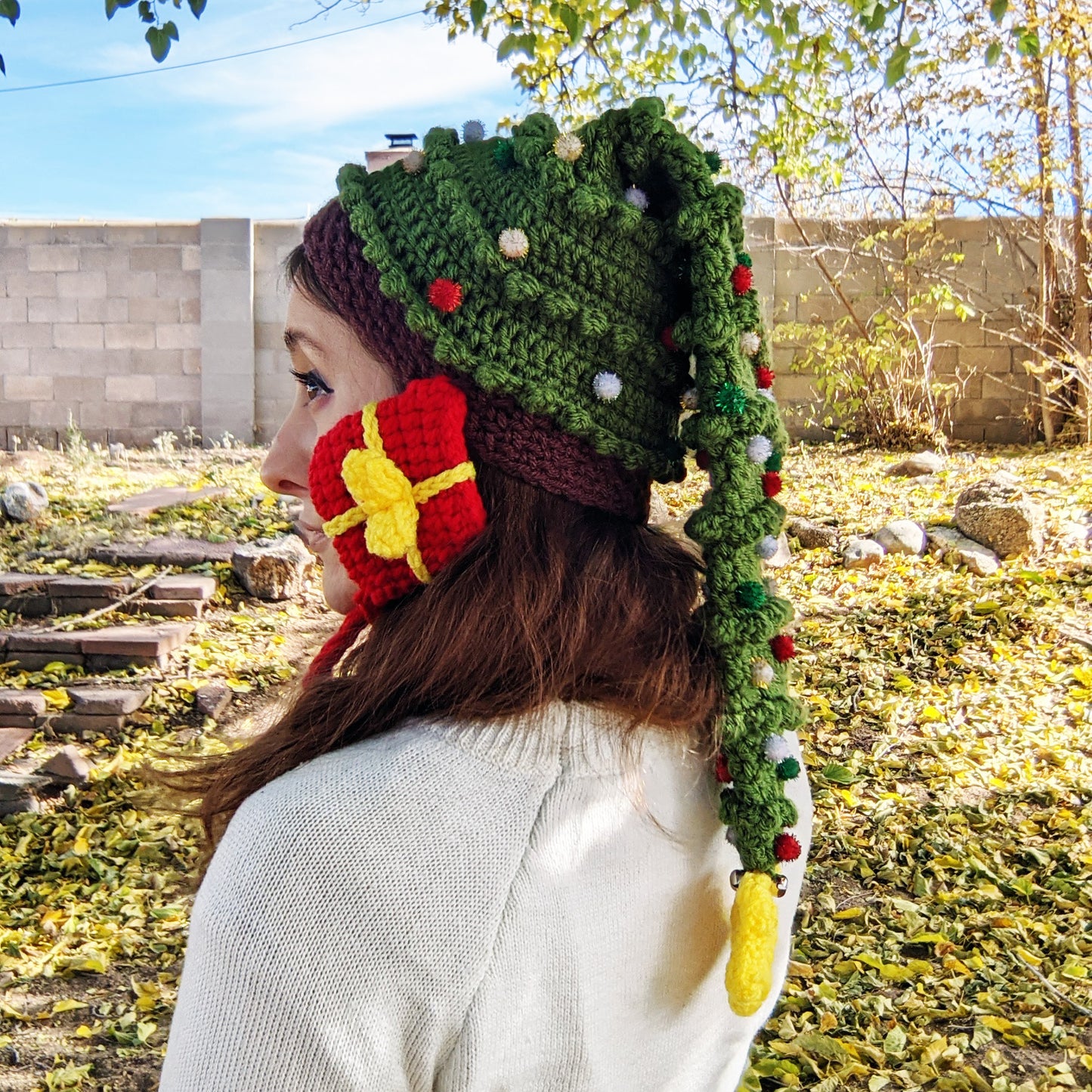 Crochet Pattern: Christmas Tree Hat