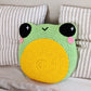 Crochet Pattern: Froggy Pillow