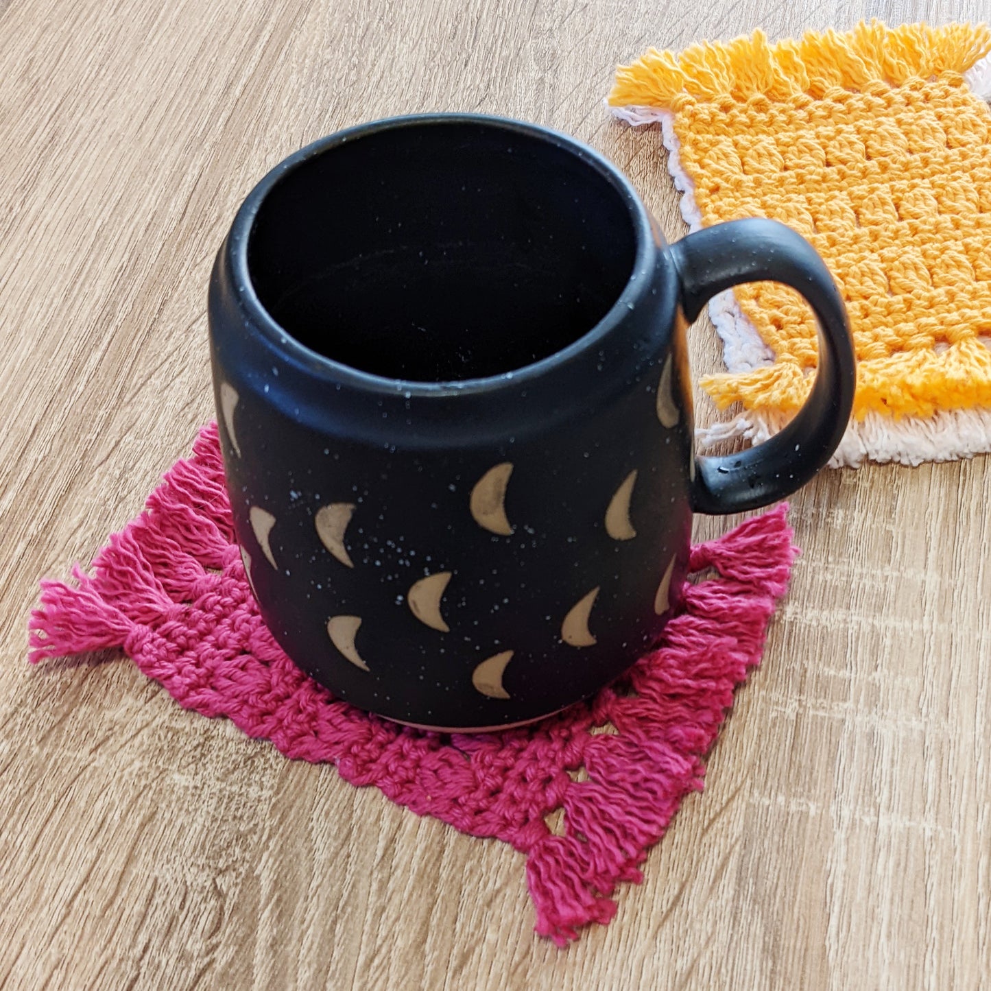 Crochet Pattern: Boho Rug Mugs