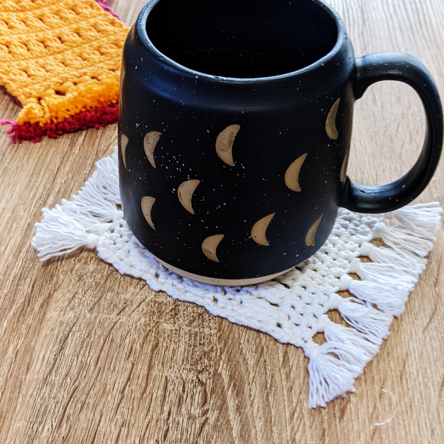 Crochet Pattern: Boho Rug Mugs