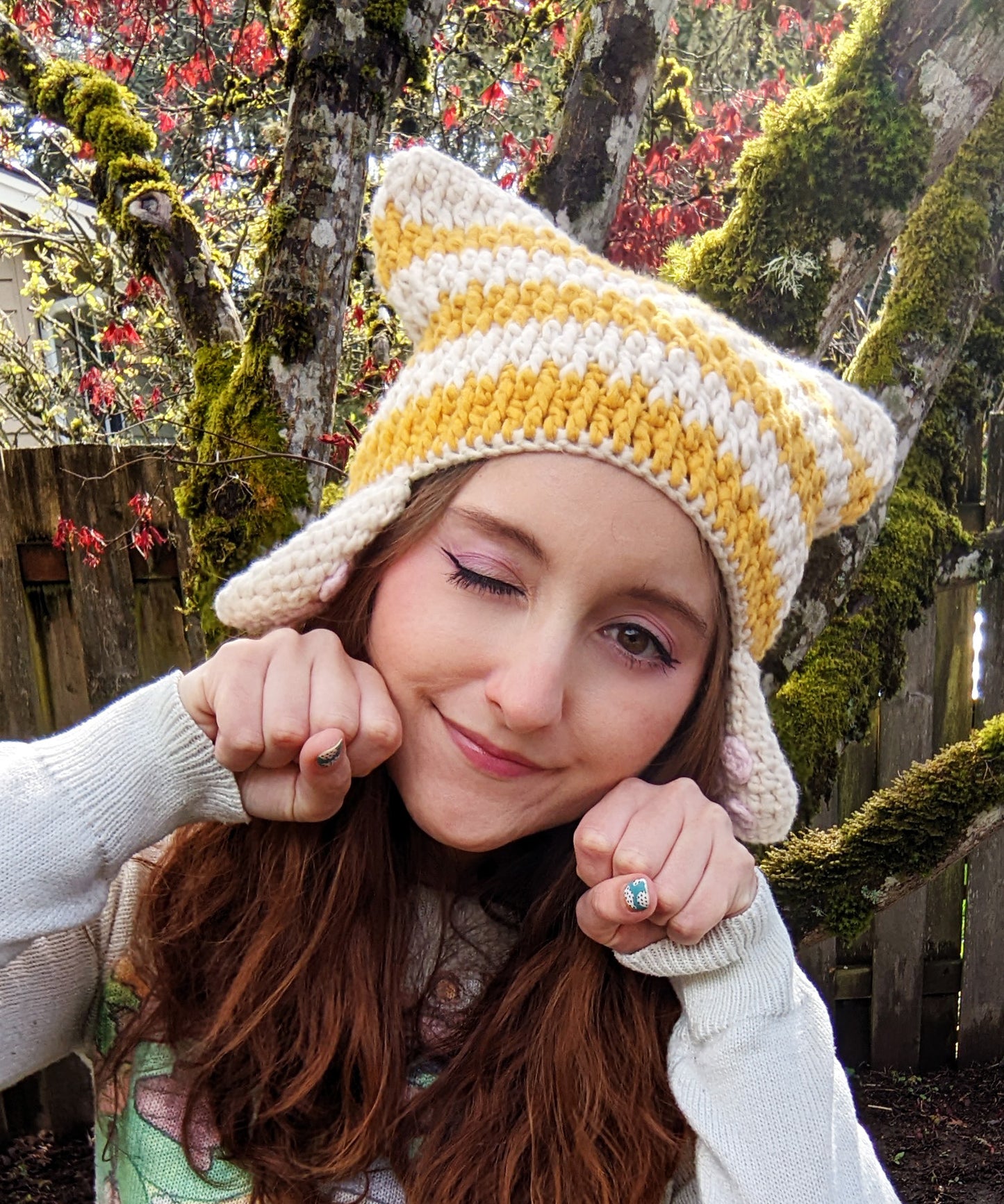 Crochet Pattern: Alpine Cat Hat