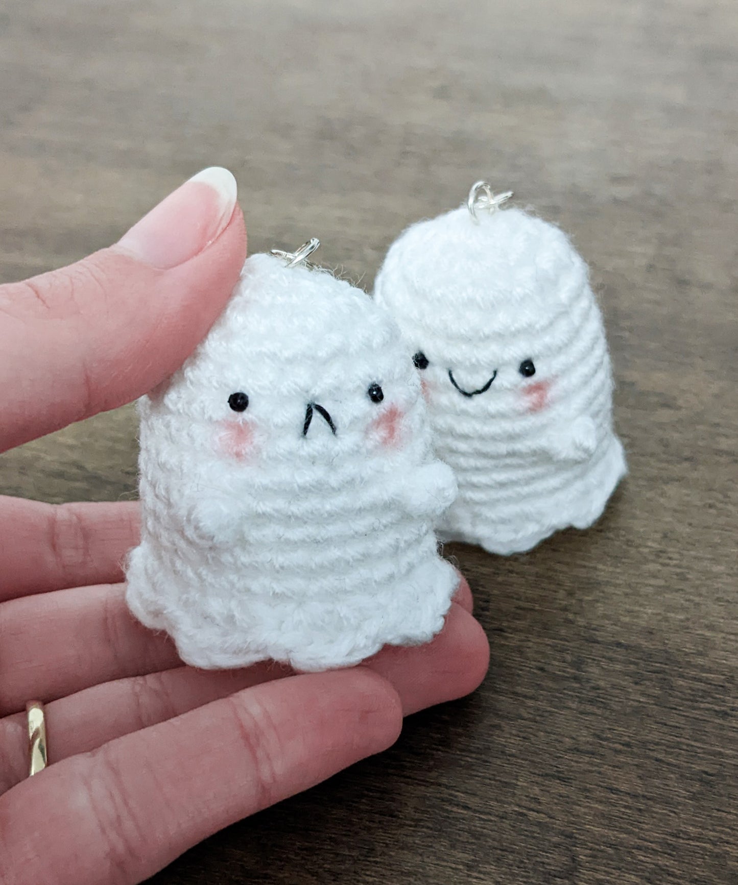 Crochet Pattern: Little Ghost Earrings