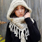Crochet Pattern: Cozy Hooded Cowl
