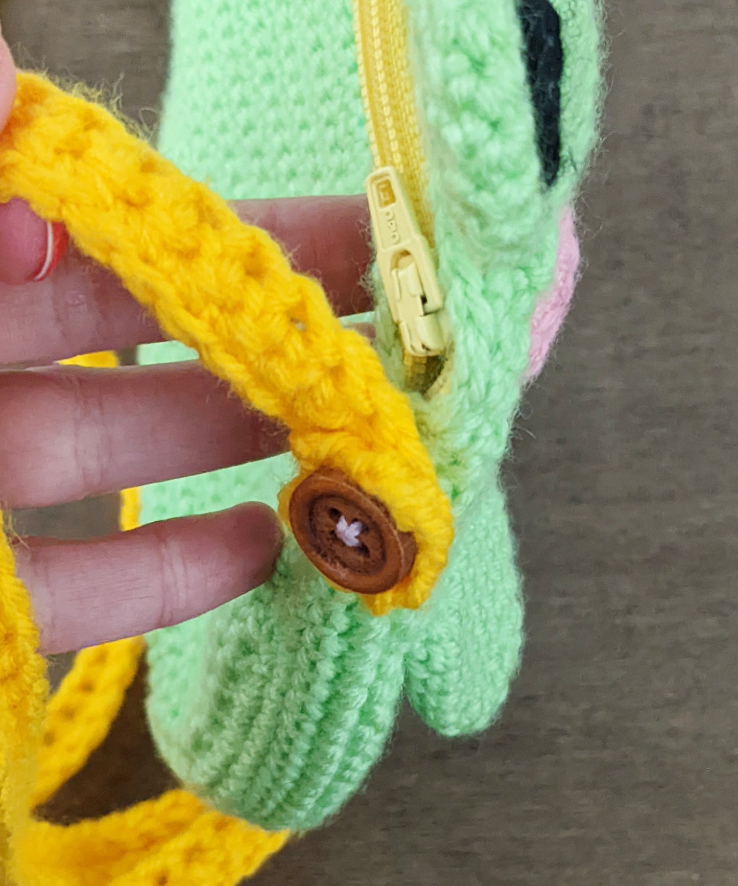 Crochet Pattern: Crossbody Froggy Bag