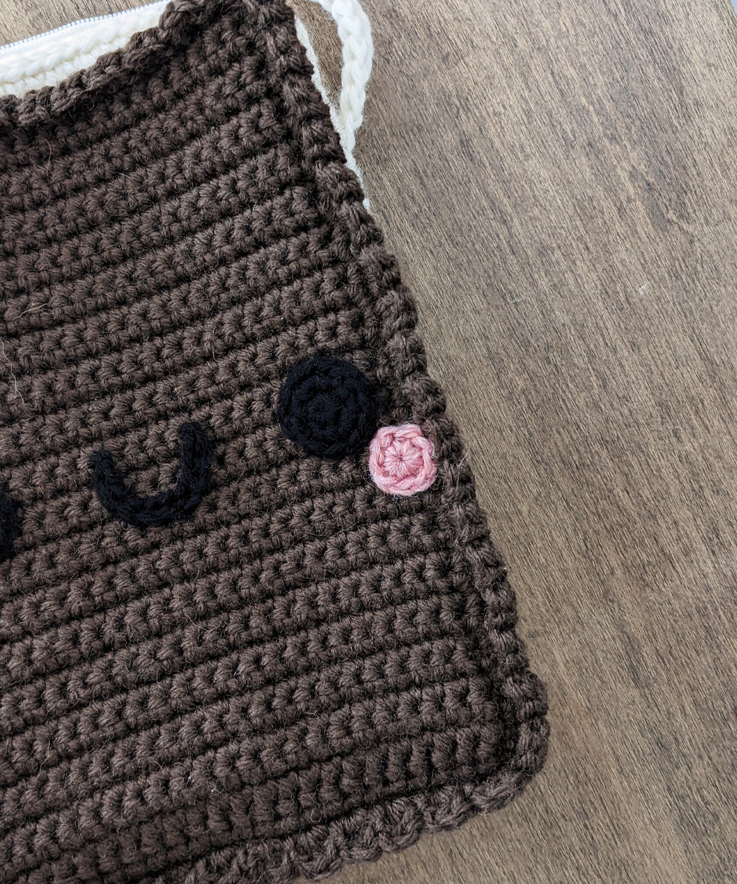 Crochet Pattern: Ice Cream Sandwich Crossbody Bag